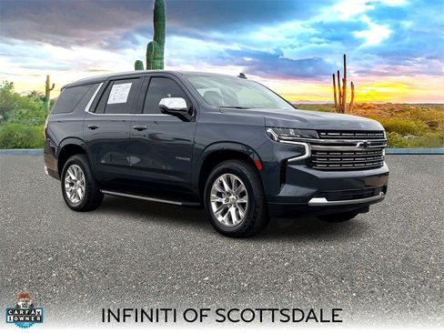 Used 2021 Chevrolet Tahoe Premier w/ Premium Package image 1
