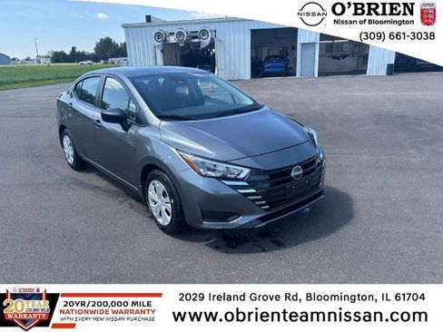 Certified 2025 Nissan Versa S w/ Trunk Package FWD image 1