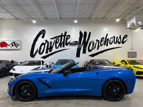 Used 2014 Chevrolet Corvette Stingray Convertible w/ 2LT Preferred Equipment Group RWD image 2