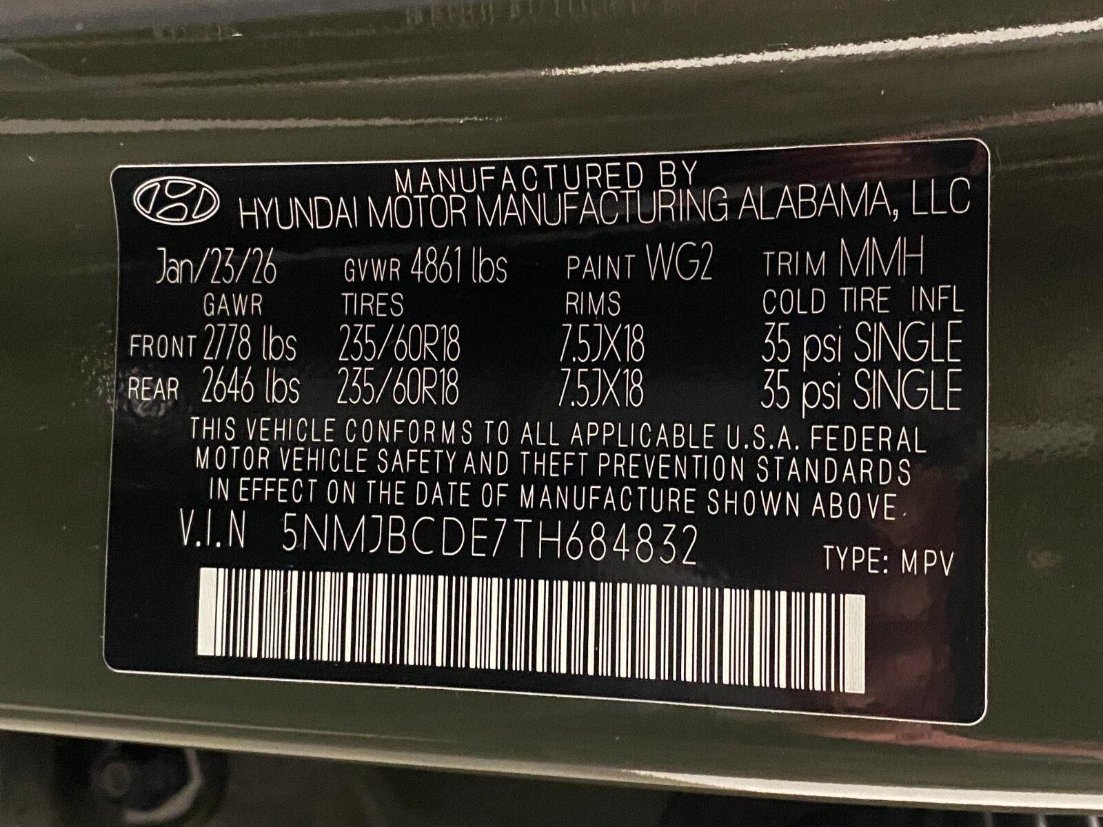 Certified 2026 Hyundai Tucson SEL Plus AWD/4WD image 32