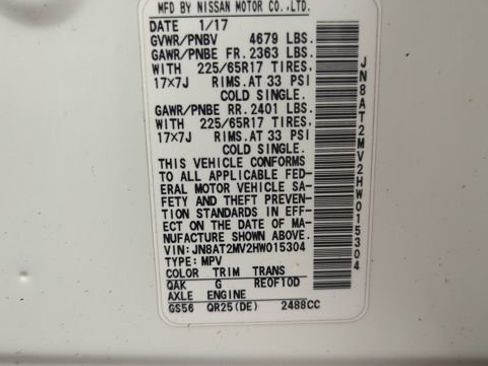 Used 2017 Nissan Rogue S image 33