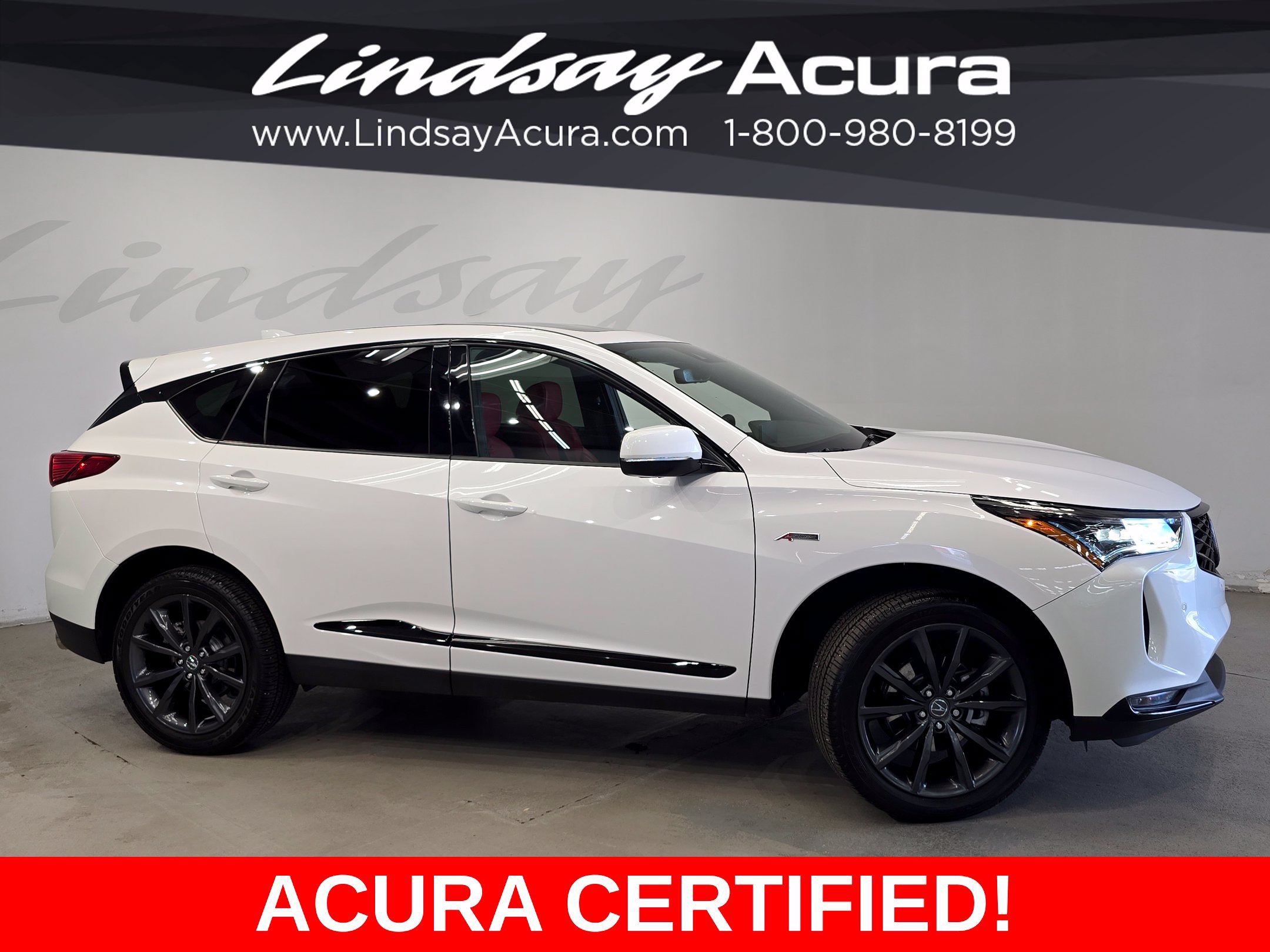 Certified 2025 Acura RDX w/ Advance Package AWD/4WD image 3