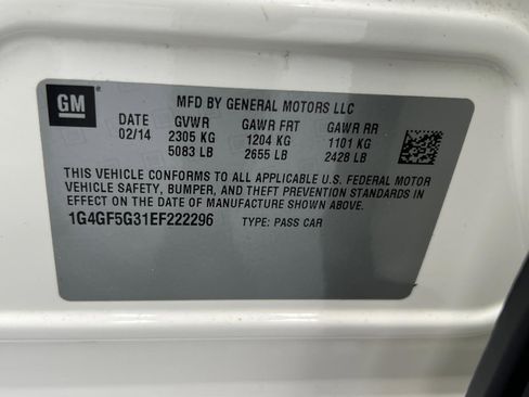 Used 2014 Buick LaCrosse Premium w/ Driver Confidence Package image 34