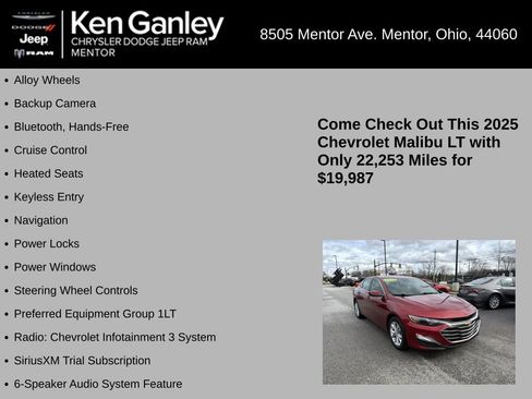 Used 2025 Chevrolet Malibu LT image 5
