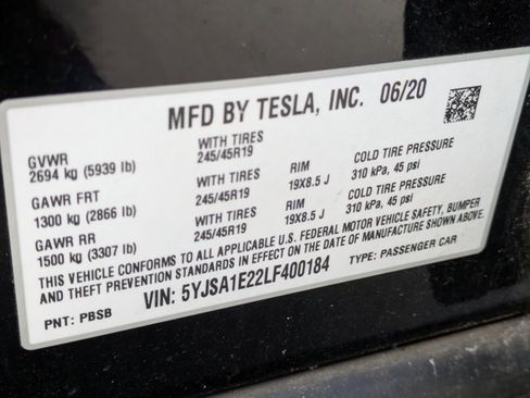 Used 2020 Tesla Model S Long Range Plus image 16