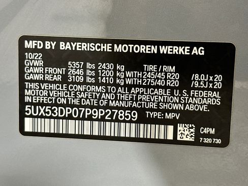 Used 2023 BMW X3 xDrive30i w/ M Sport Package AWD/4WD image 37