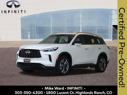 Certified 2023 INFINITI QX60 Luxe w/ Cargo Package AWD/4WD image 1