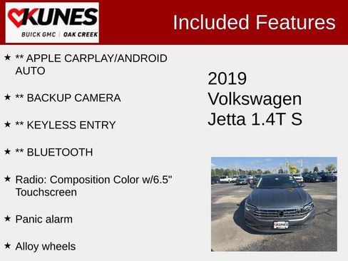 Used 2019 Volkswagen Jetta S image 2
