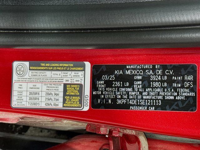 Certified 2025 Kia K4 FWD image 28