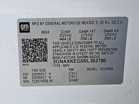 Used 2024 Chevrolet Equinox LT FWD image 28