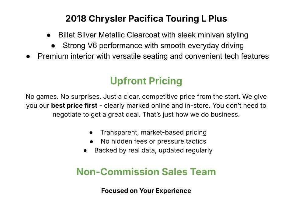 Used 2018 Chrysler Pacifica Touring-L Plus FWD image 3