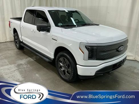 Used 2023 Ford F150 Lightning XLT w/ Equipment Group 312A High AWD/4WD image 1