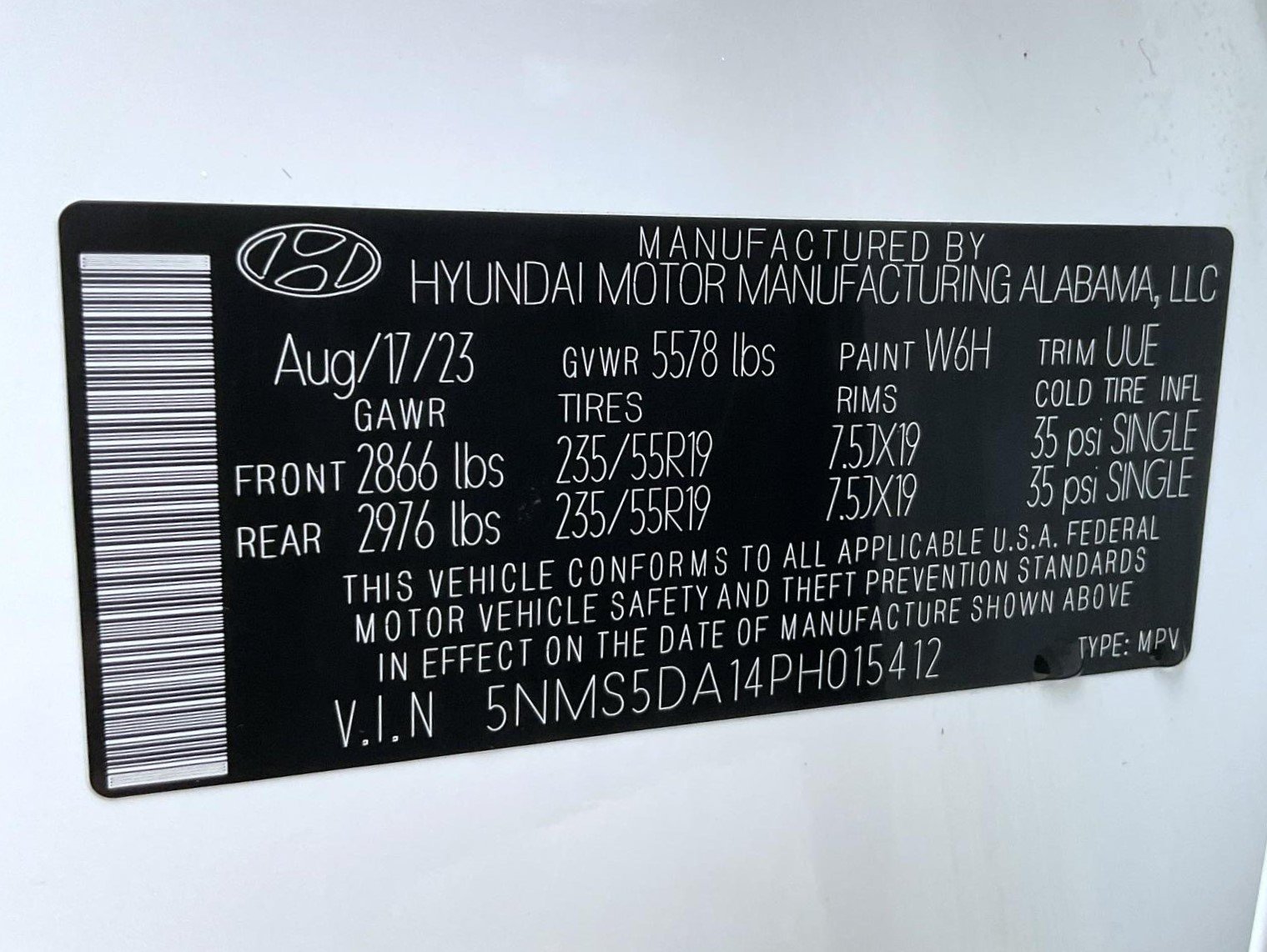 Certified 2023 Hyundai Santa Fe Limited w/ Cargo Package AWD/4WD image 26