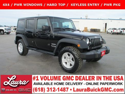 Used 2018 Jeep Wrangler Unlimited Sport S image 1