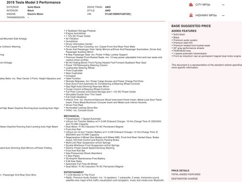 Used 2019 Tesla Model 3 Performance image 4