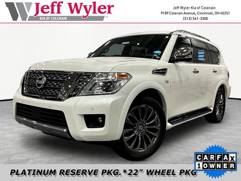 Used 2020 Nissan Armada Platinum w/ Platinum Reserve Package AWD/4WD image 1