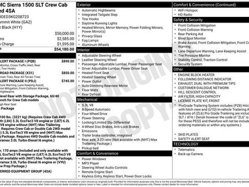 Used 2019 GMC Sierra 1500 SLT w/ Driver Alert Package I image 5