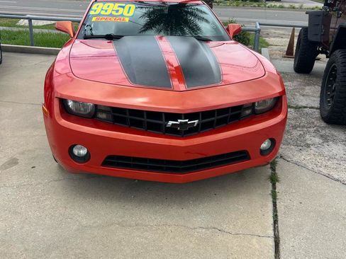 Used 2013 Chevrolet Camaro LT w/ Black Rally Stripe Package RWD image 2