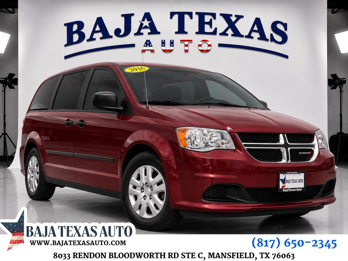 Used 2016 Dodge Grand Caravan American Value Package w/ UConnect Hands-Free Group FWD image 1