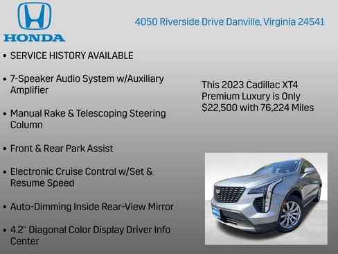 Used 2023 Cadillac XT4 Premium Luxury image 17