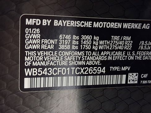 New 2026 BMW iX xDrive45 image 18