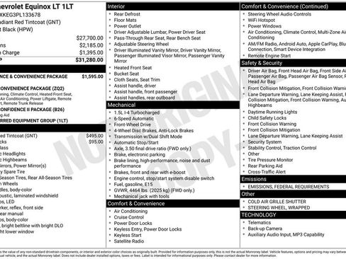 Used 2023 Chevrolet Equinox LT image 7