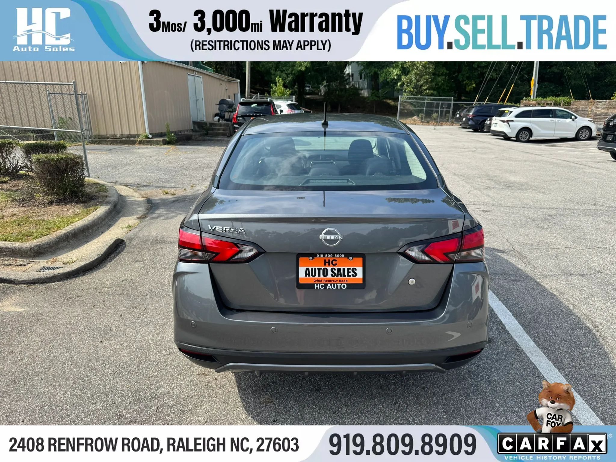 Used 2024 Nissan Versa S w/ S Plus Package FWD image 4