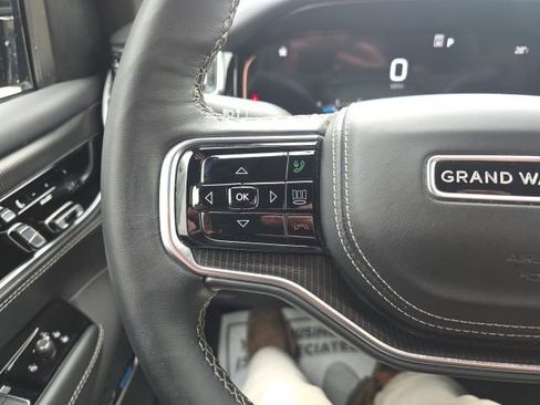 Certified 2025 Jeep Grand Wagoneer Series II Obsidian w/ Quick Order Packagew 28T AWD/4WD image 14
