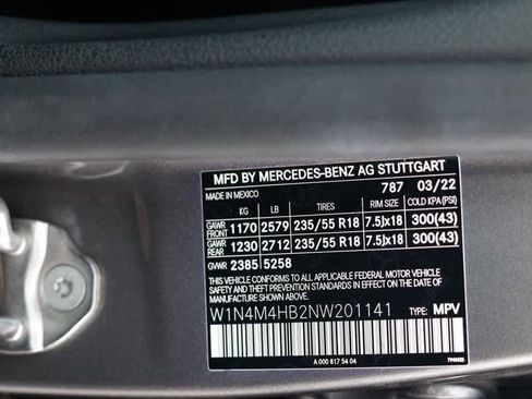 Certified 2022 Mercedes-Benz GLB 250 GLB 250 w/ Premium Package Lite image 41