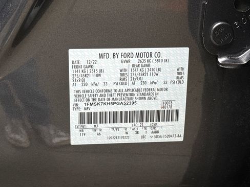 Used 2023 Ford Explorer ST-Line w/ Class IV Trailer Tow Package image 30