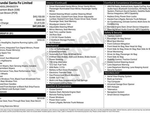 Used 2024 Hyundai Santa Fe Limited image 28