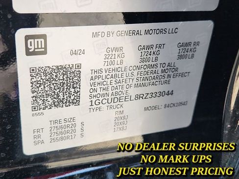 New 2024 Chevrolet Silverado 1500 RST w/ All Star Edition Plus AWD/4WD image 35