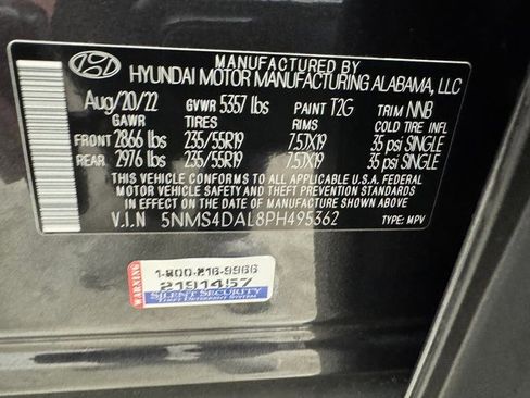 Used 2023 Hyundai Santa Fe Limited image 30