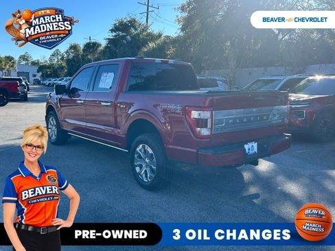 Used 2022 Ford F150 Platinum w/ Equipment Group 701A High image 5