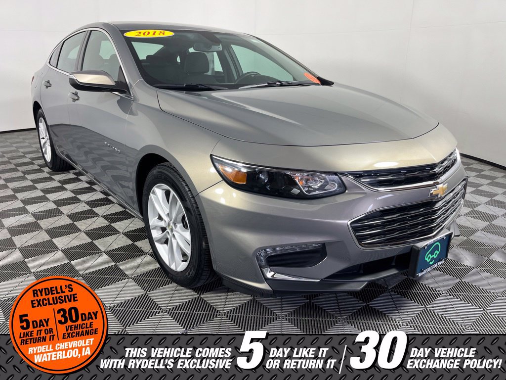 Certified 2018 Chevrolet Malibu LT FWD image 2