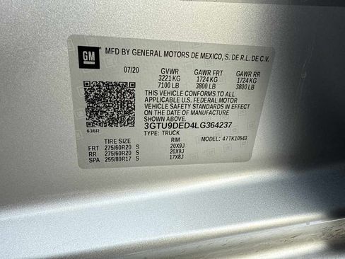 Used 2020 GMC Sierra 1500 SLT w/ SLT Premium Plus Package image 30