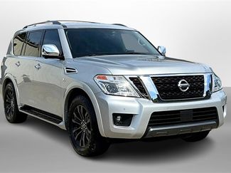 Used 2019 Nissan Armada Platinum w/ Captain's Chairs Package image 1