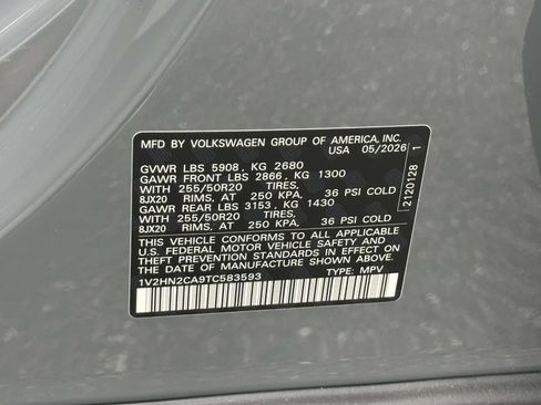 New 2026 Volkswagen Atlas SE AWD/4WD image 16