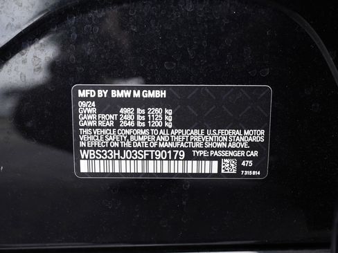 Used 2025 BMW M3 Competition w/ Executive Package AWD/4WD image 51
