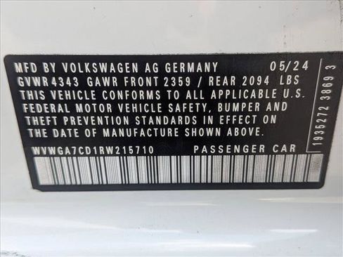 Used 2024 Volkswagen GTI S FWD image 15