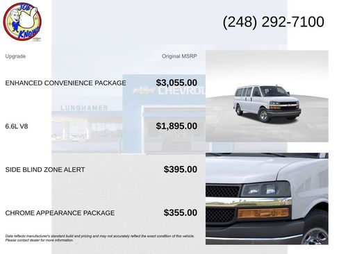 New 2025 Chevrolet Express 2500 w/ Enhanced Convenience Package image 5