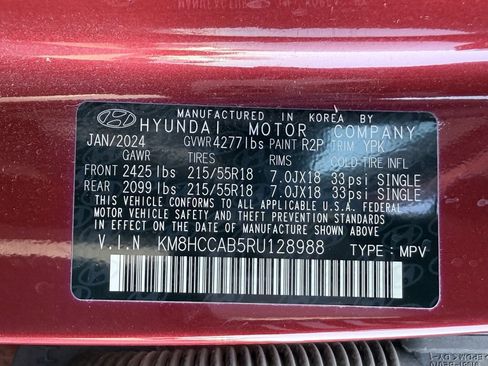 Used 2024 Hyundai Kona SEL w/ Convenience Package image 31