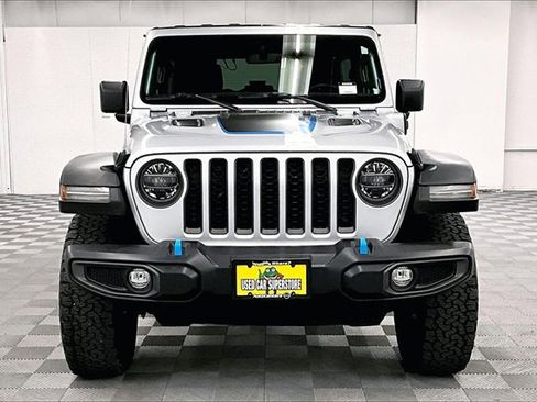 Used 2022 Jeep Wrangler Unlimited Rubicon 4xe w/ Cold Weather Group image 3