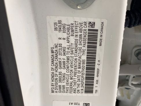 Used 2026 Honda Civic Sport image 12