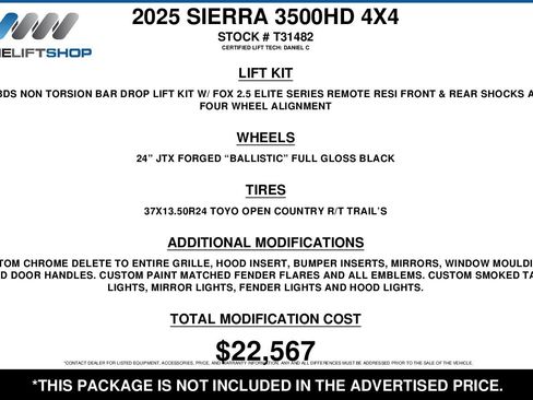 Used 2025 GMC Sierra 3500 Denali w/ Denali Reserve Package image 2