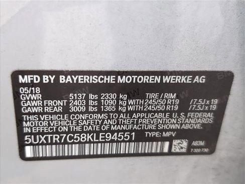 Used 2019 BMW X3 sDrive30i RWD image 26