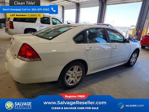 Used 2014 Chevrolet Impala LT w/ LT Sunroof Package FWD image 4