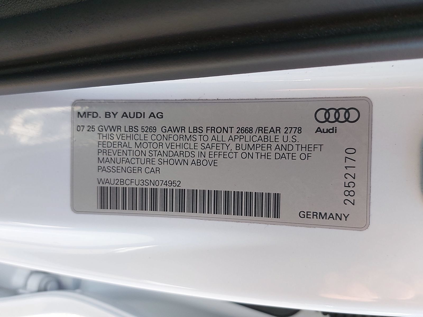 Certified 2025 Audi A5 2.0T Premium w/ Premium Plus AWD/4WD image 41