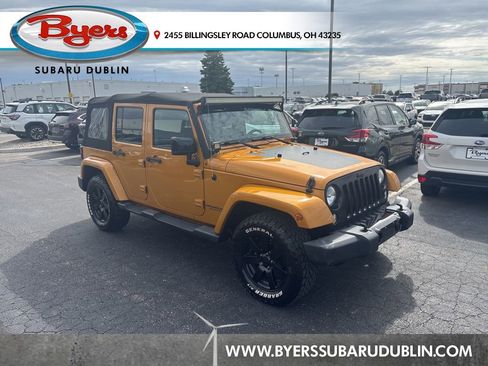 Used 2014 Jeep Wrangler Unlimited Sahara AWD/4WD image 1