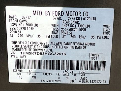 Used 2017 Ford Explorer XLT w/ Equipment Group 202A image 32